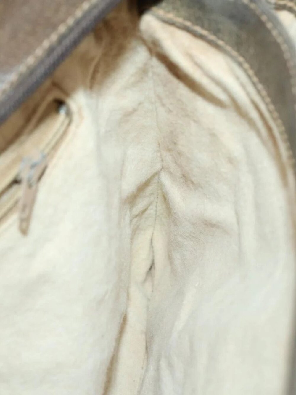 GUCCI GG Supreme Web Sherry Line Bag PVC Beige Gold 41 001 4085 Auth 156428 - Picture 10 of 16